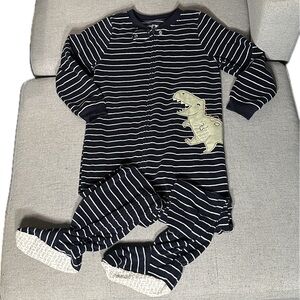 Carter’s fleece footed pajamas